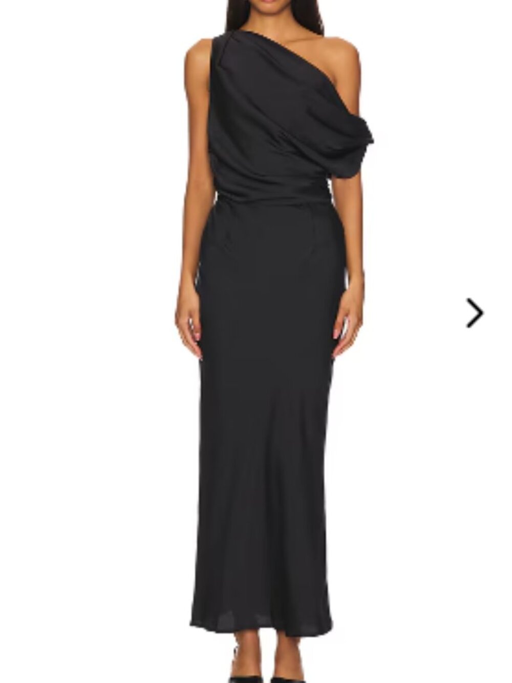 SNDYS Calissa Maxi Dress Black Size Medium NWT Revolve